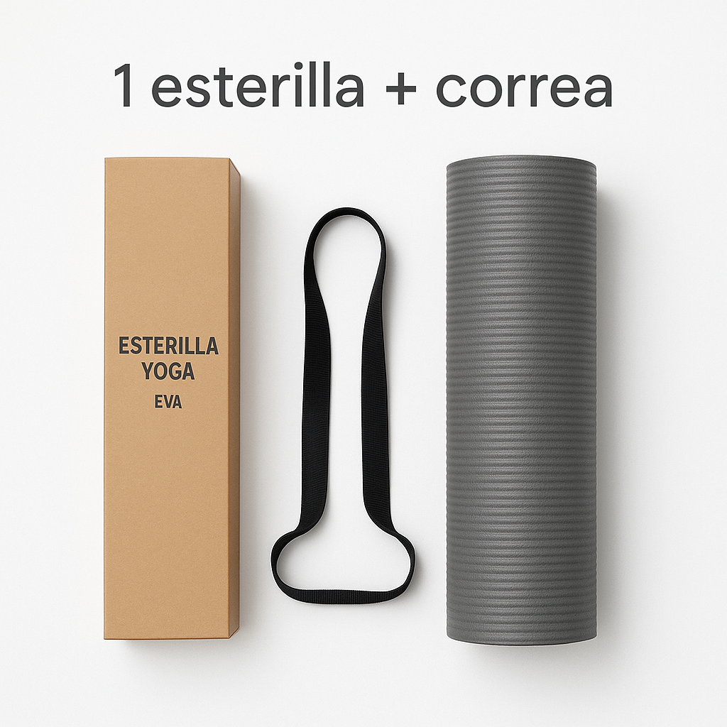 Colchoneta de Yoga EVA Antideslizante | Comodidad y estabilidad en cada postura