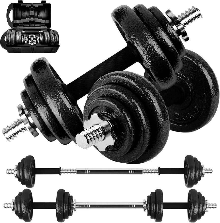 Kit de Mancuernas Pesas 20 Kilos + Estuche Gym – Completa tu Entrenamiento en Casa